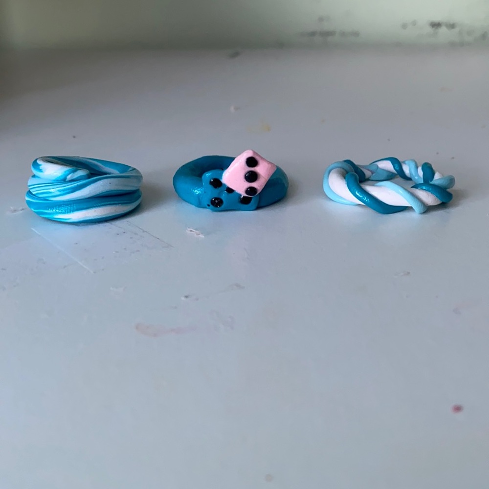 ✨Polymer Clay Rings✨ - Picture 3 of 3
